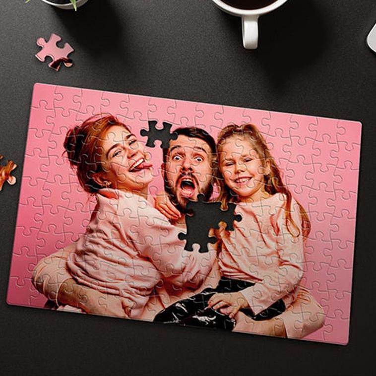 Custom photo puzzle